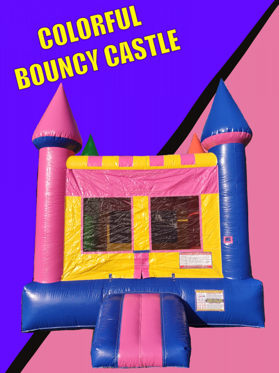 Colorful Bouncy Castle