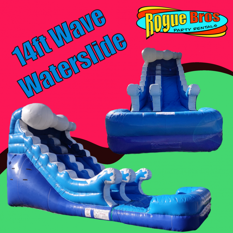 14 ft Wave Slide