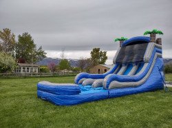 IMG 20240502 180847540 HDR 1714940110 18ft Blue Tropical Double Wet /Dry Slide