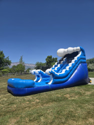 14ft wave water slide