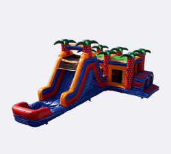 Lagoon obstacle course